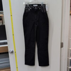 Abercrombie & Fitch The '90s Straight Ultra High-rise Curve Love